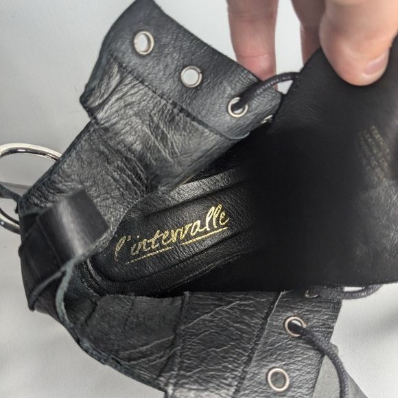 L'INTERVALLE Black Ankle Boots - Picture 12 of 12